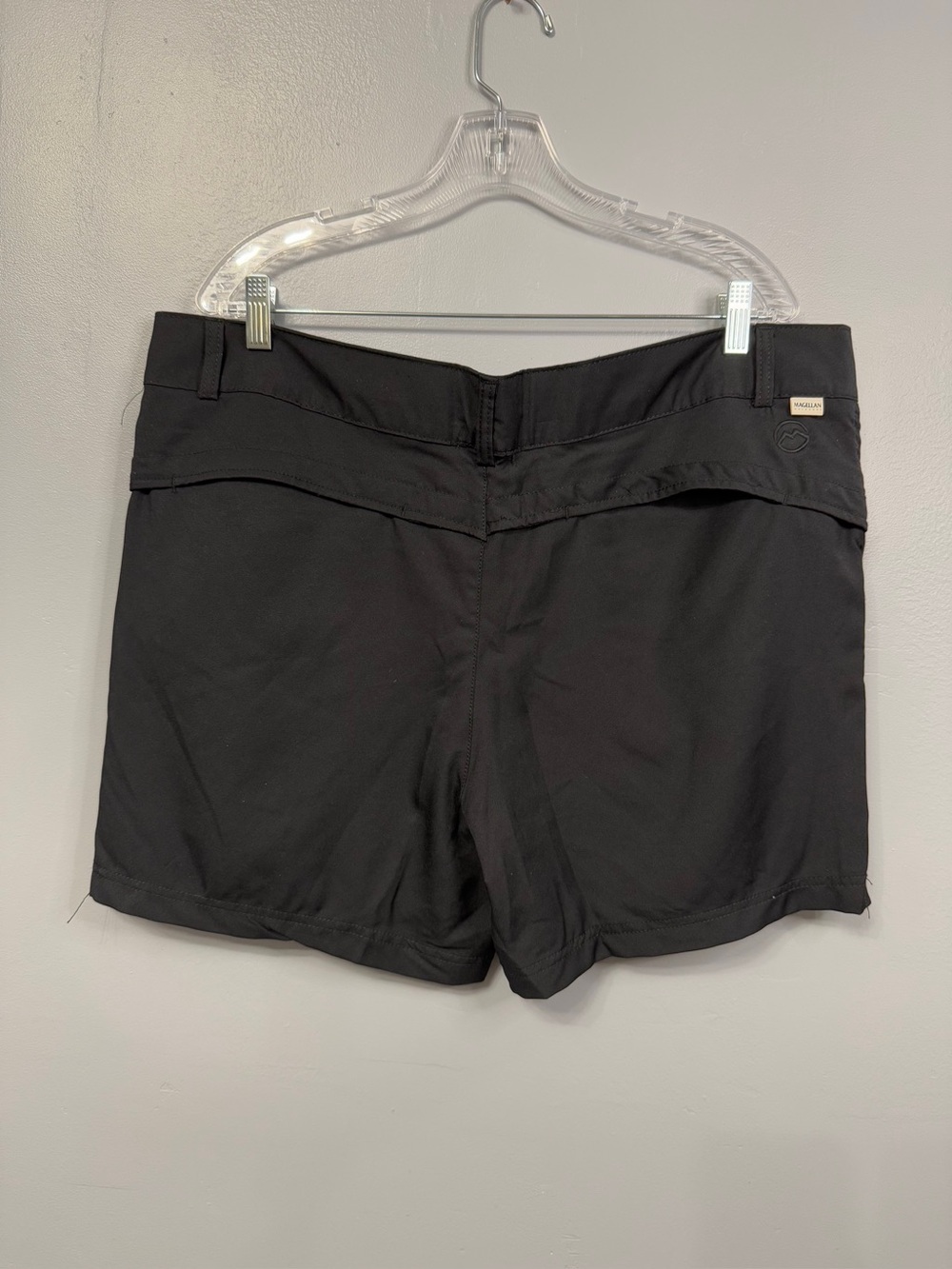 #17) Magellan Outdoors Black Athletic Drawcord Shorts